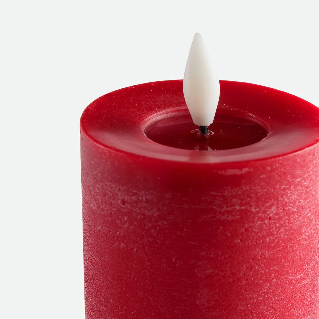 Ledkaars, van was, hoogte 20 cm, CASPAR