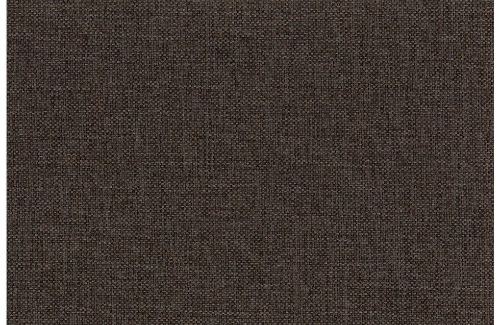 Goossens Eetkamerstoel Funk RVS Poten bruin stof leuning en Transparant skater wiel met rvs kapmet wielen, modern design