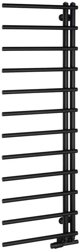 Sapho Justina badkamerradiator 151x50cm mat zwart