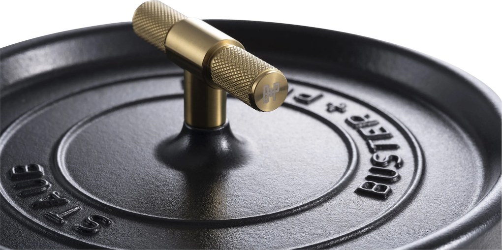 Staub La Cocotte Cocotte Buster+Punch 24 cm / 3,8 l, Rond, Zwart - La Cocotte - Staub