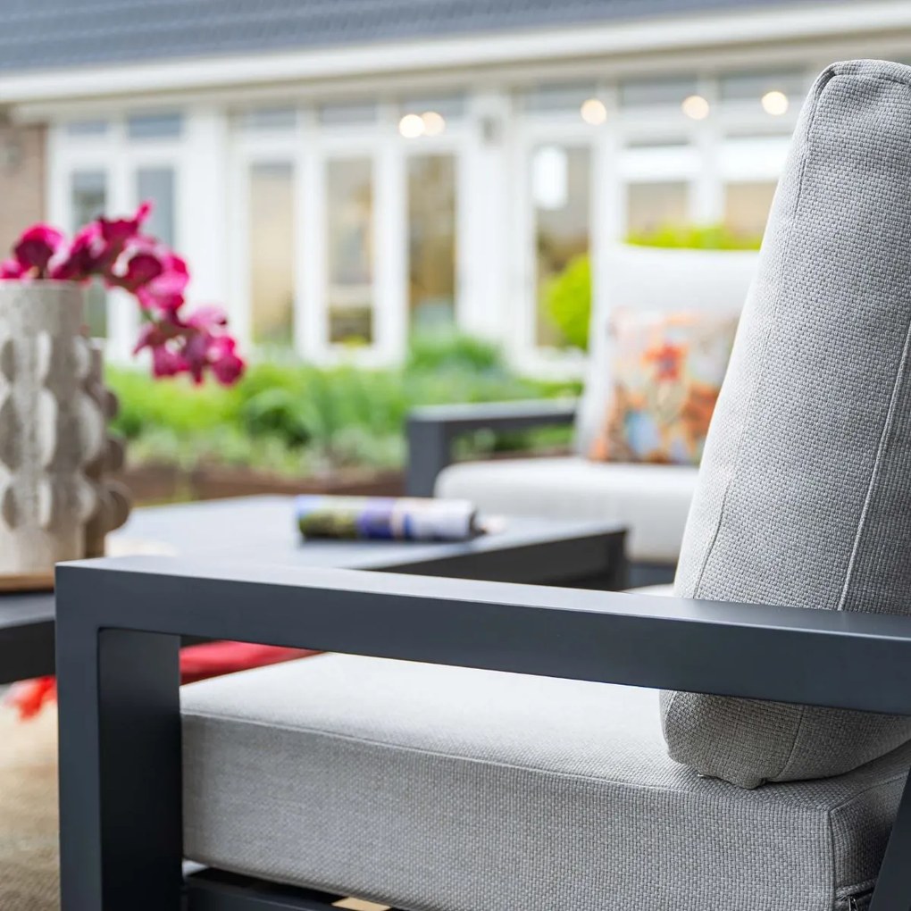 Garden Impressions Sorelli loungestoel - donker grijs