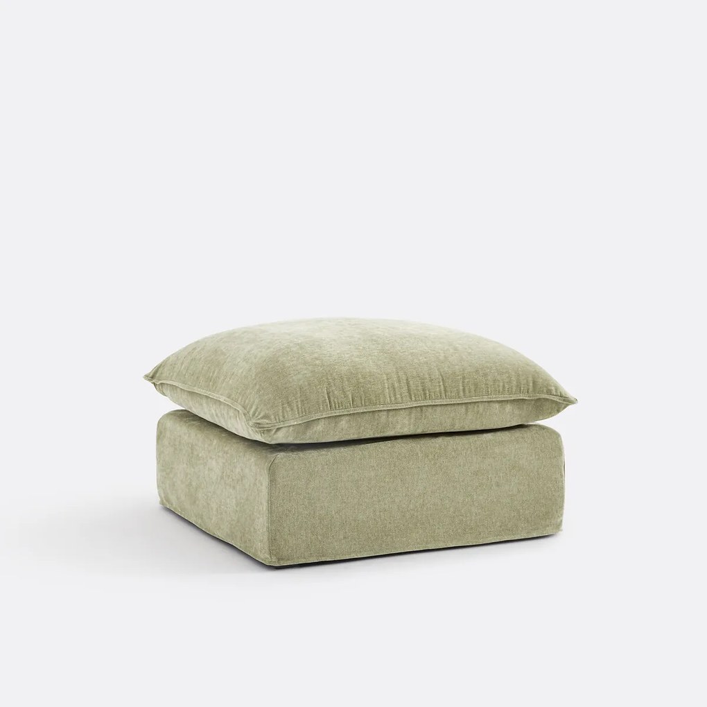 Poef in mêlee polyester poef, Odna