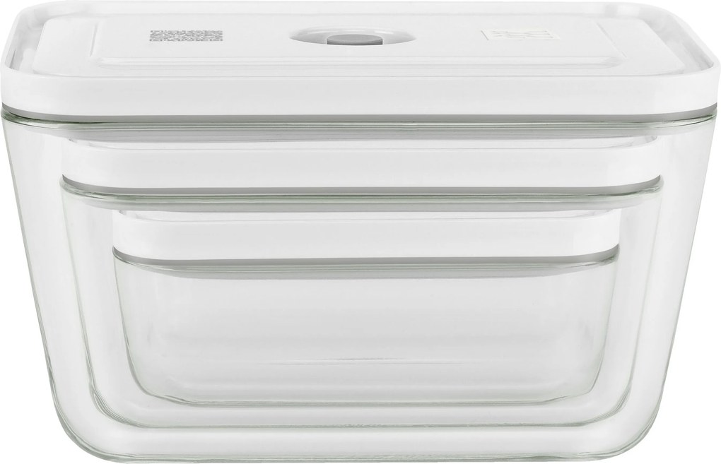 ZWILLING Fresh & Save Vacuümdozenset, S/M/L / 3-delig, Glas, Grijs - Fresh & Save - ZWILLING