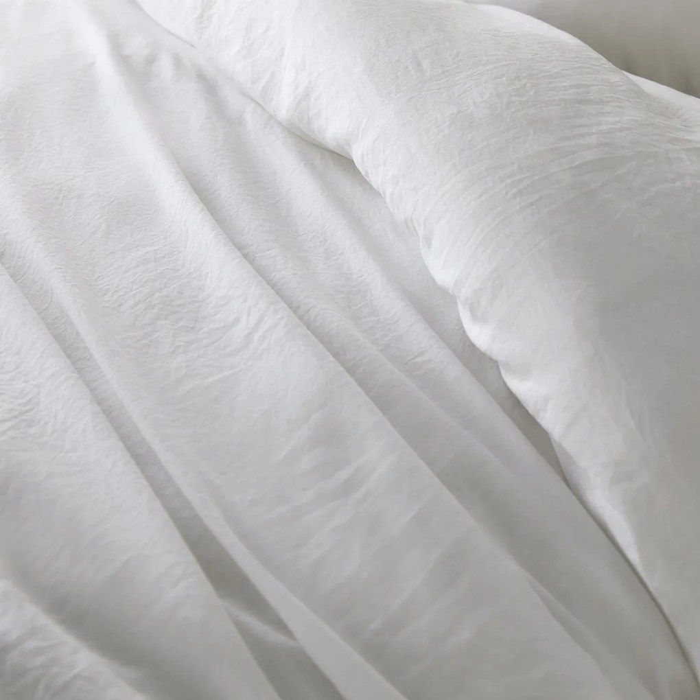 Bedset in gewassen microvezel, recycled polyester