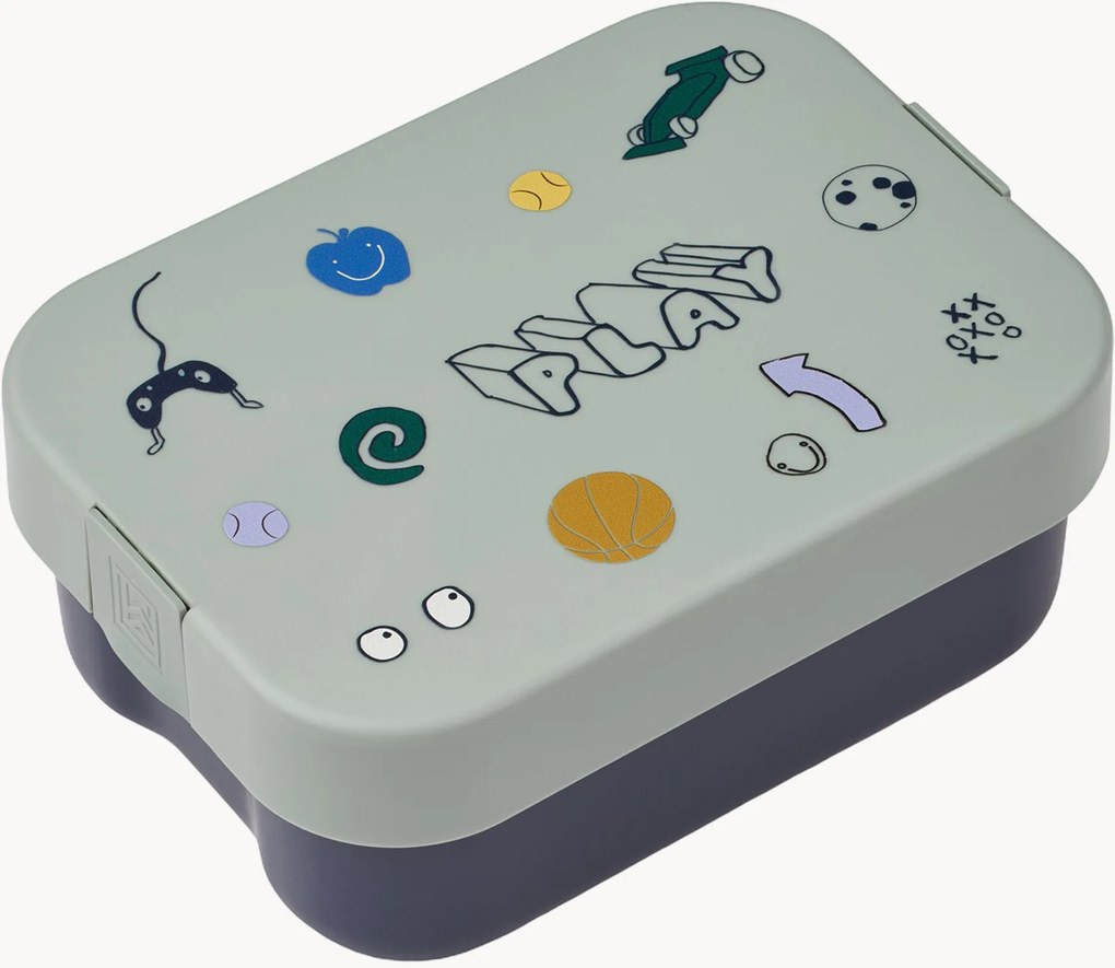 Kinderlunchbox Kamil met bestek