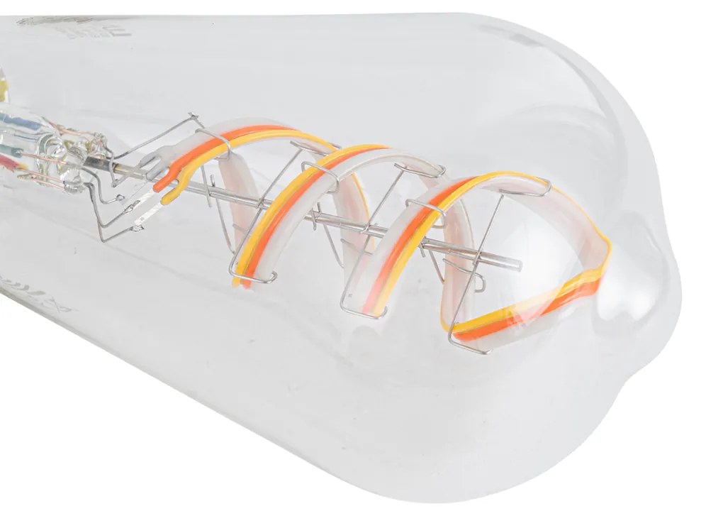 Set van 5 Smart E27 dimbare LED lampen ST64 helder RGBW 4W 250 lm 2700K