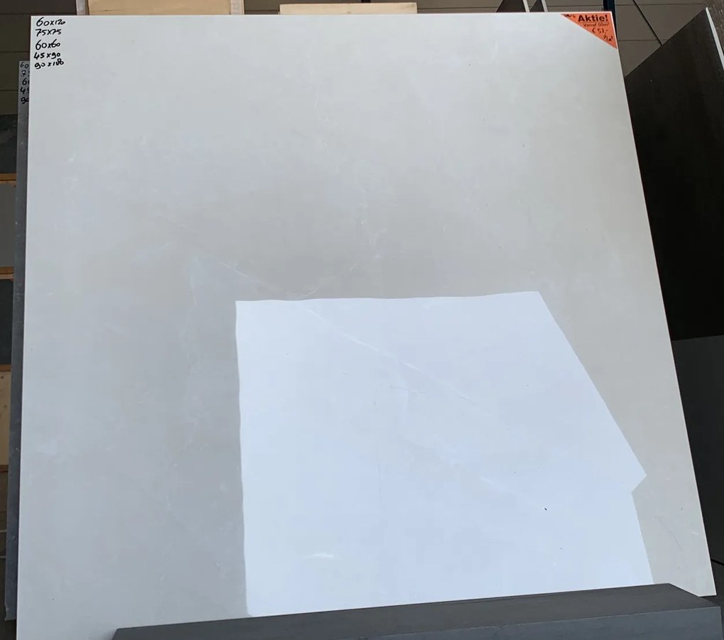 Gepolijste Vloertegel 60x120 Cm Marmerlook Casablanca Creme NAV4