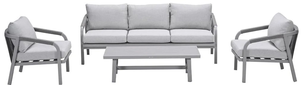 Garden Impressions Tarera loungeset 4-delig - taupe
