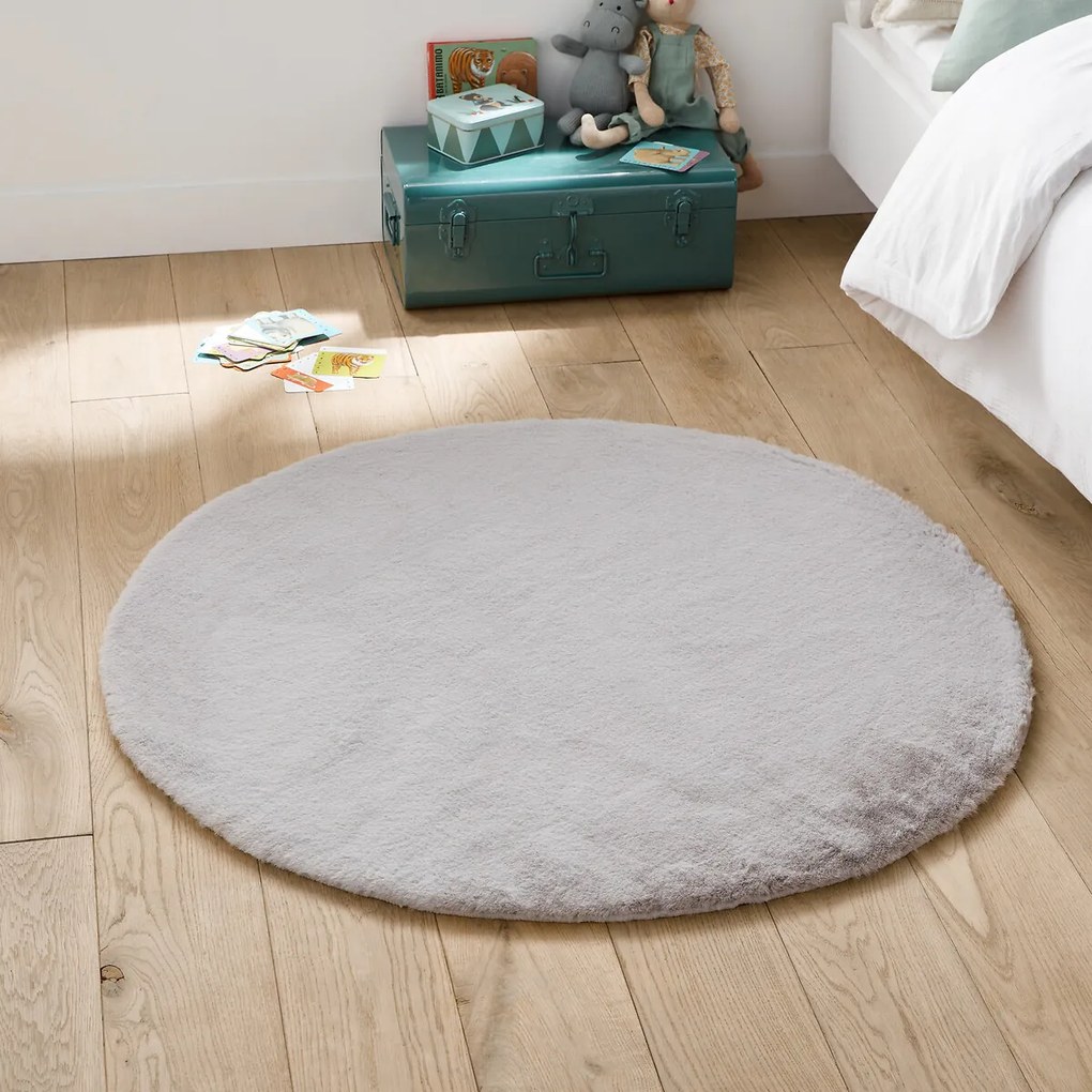 Rond vloerkleed voor kinderen, Mouflette