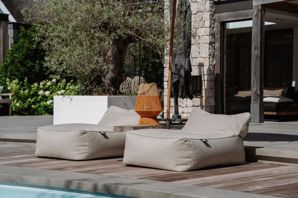 B-Bed Premium Outdoor Loungebed - Ecru