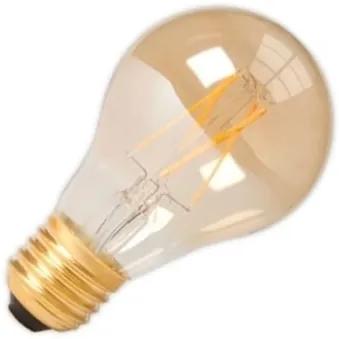 LED filament lamp E27 6.5W 600lm Goud 2100K Dimbaar