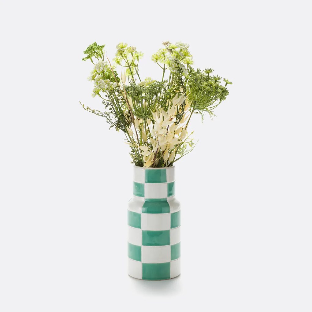 Vaas in keramiek H23 cm, Sekmo