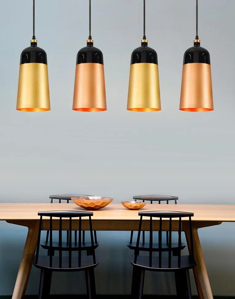 Hanglamp Fox Rose Gold