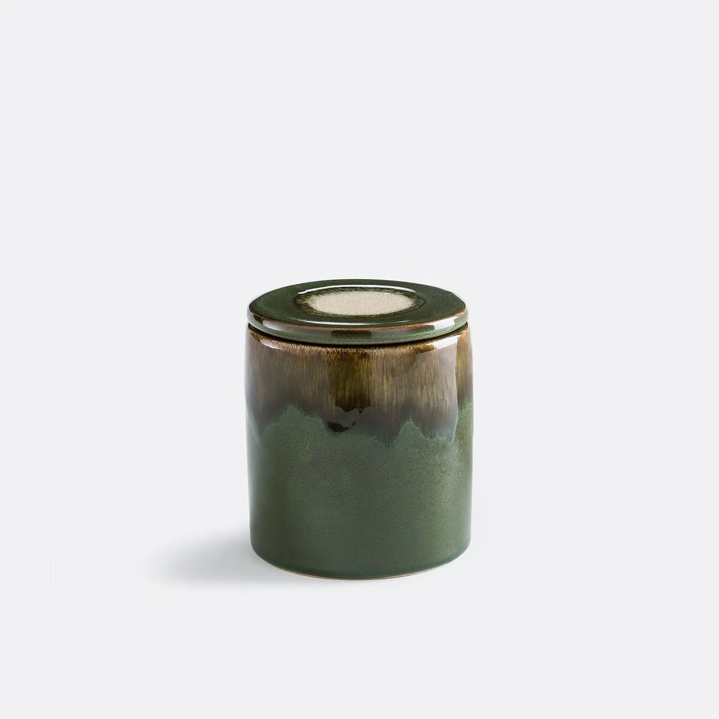 Opbergdoos van keramiek, hoogte 12 cm, LUVERA