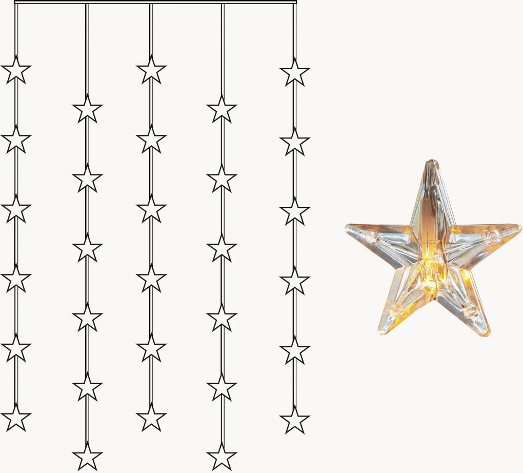 Kerst LED lichtslinger Star