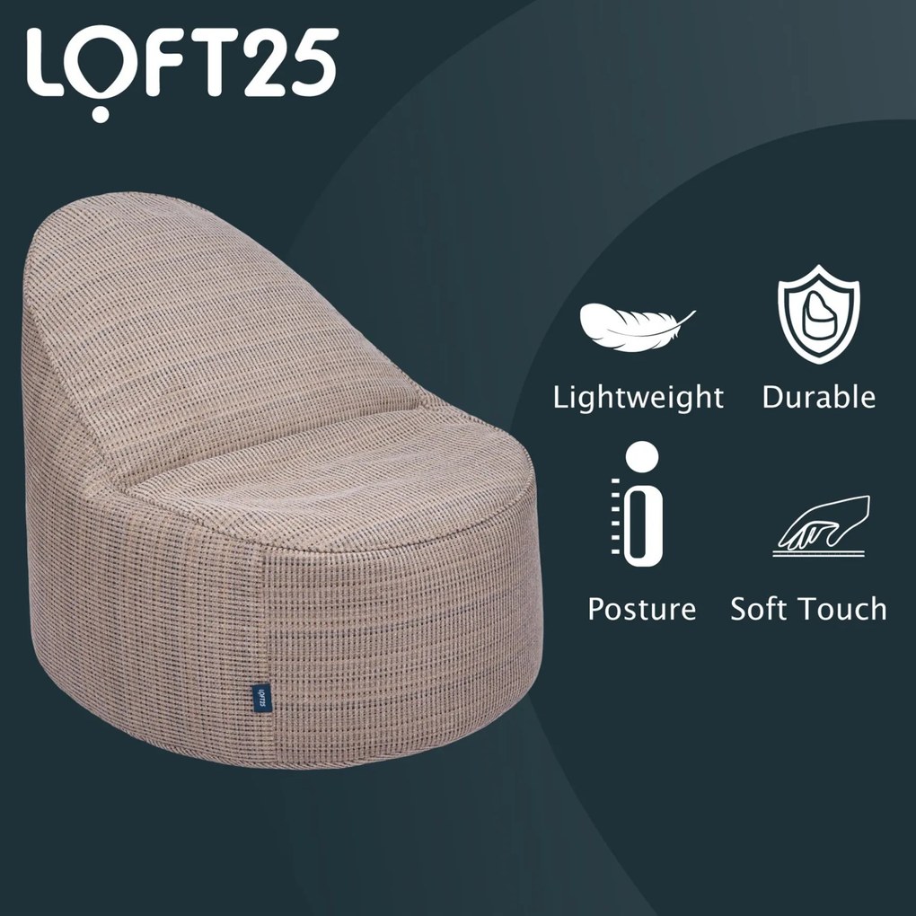 Zitzak Stoel - Jasmine Beige