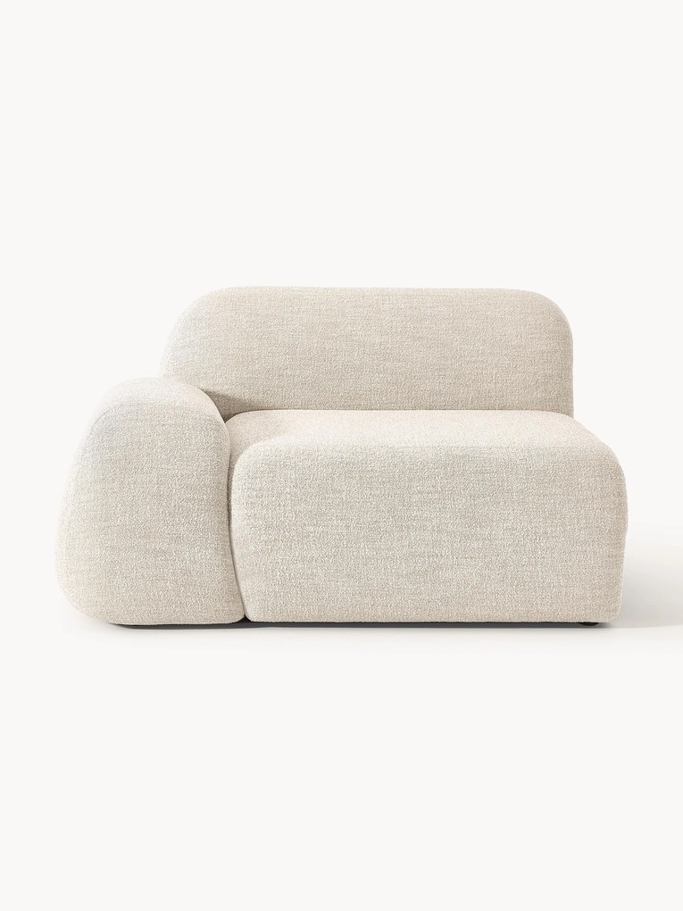 Hoekmodule Wolke van bouclé