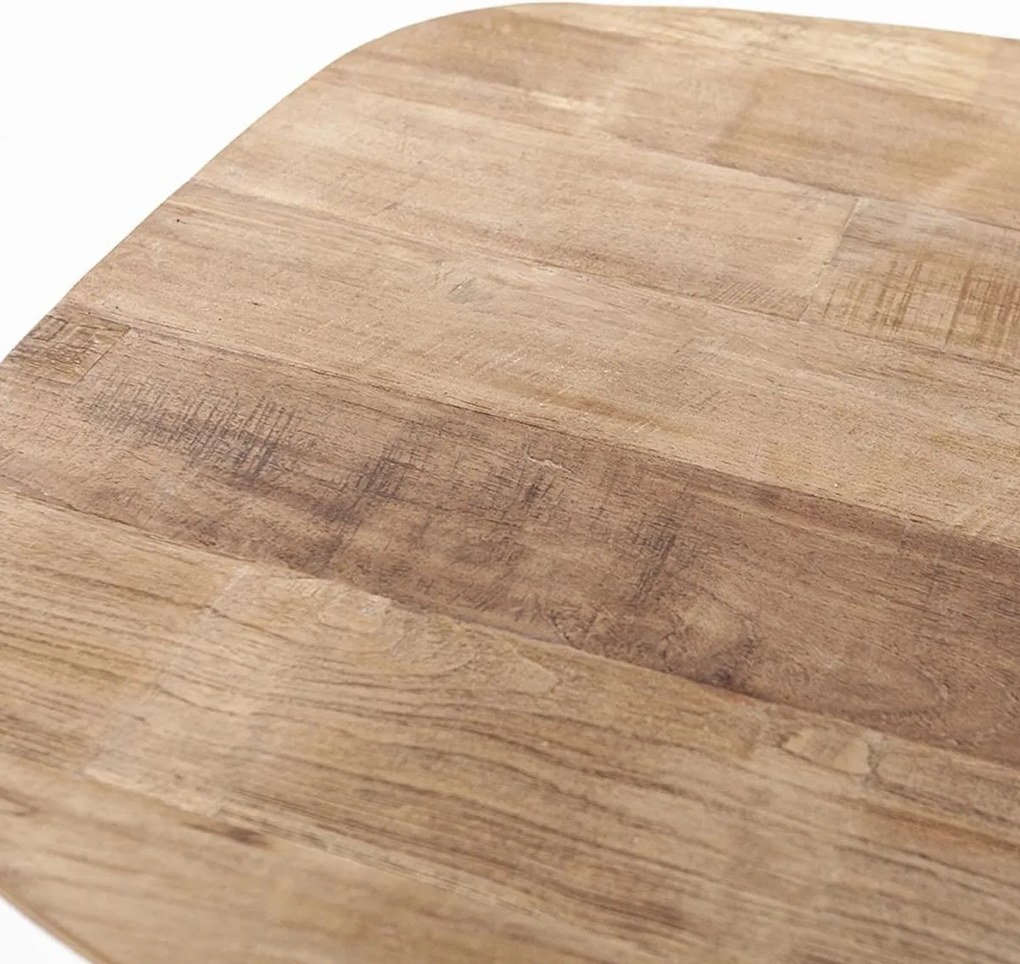 Eettafel Teak Met Afgeronde Hoeken 300 Cm - 300 X 100cm.