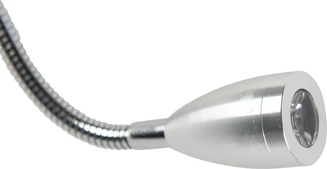 Moderne wandlamp wit met kap velours bloemen - Brescia