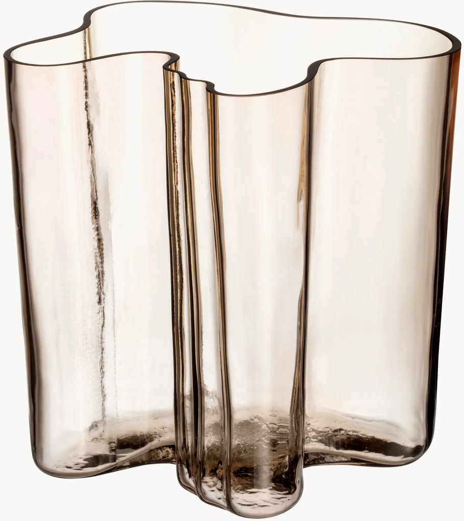 Mondgeblazen vaas Aalto, H 20 cm