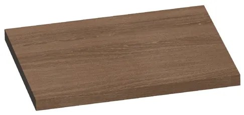 BRAUER MFC Wastafelblad - 60x46x4cm - zonder kraangat - MFC - legno viola 2426-36