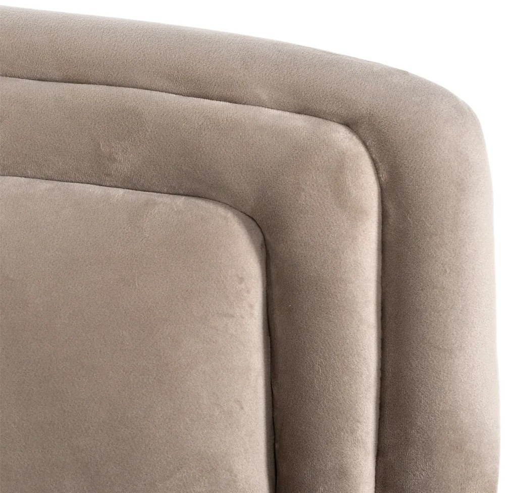 Velvet Fauteuil Khaki