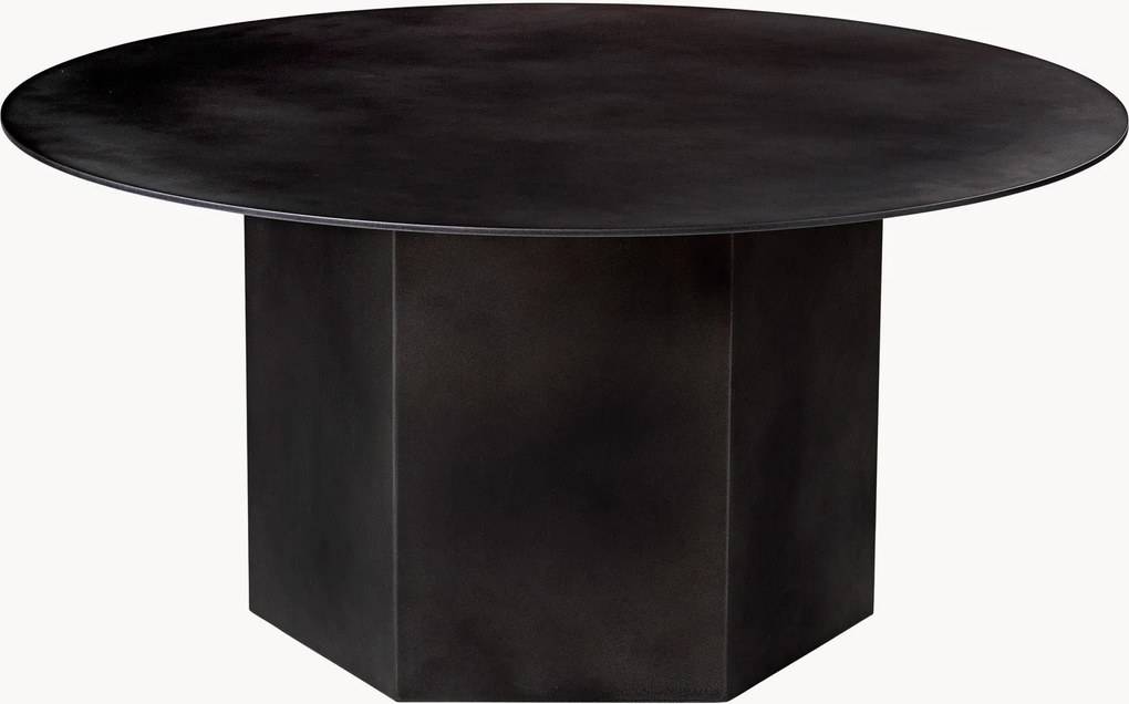 Ronde salontafel Epic van travertijn