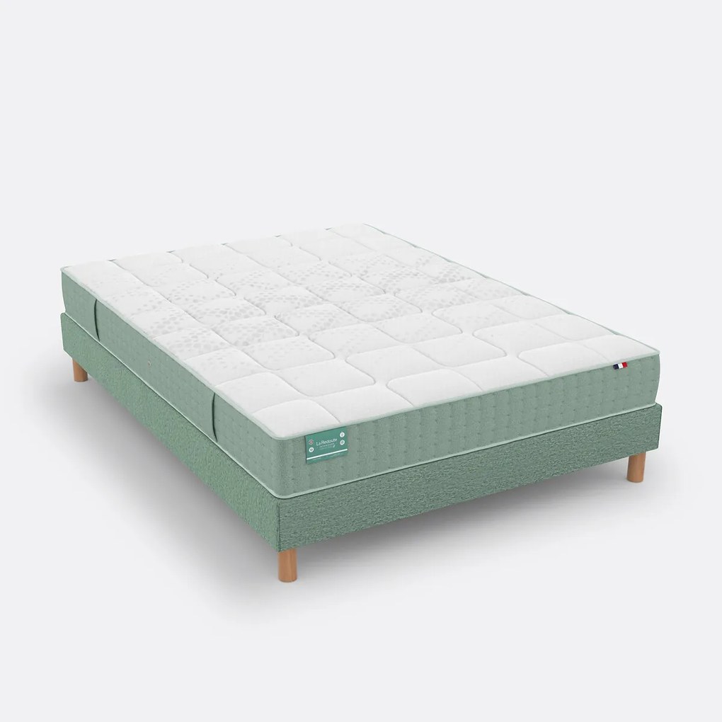 672-veerset stevige matras + lattenbodem