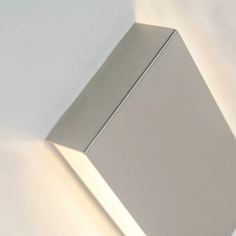 Moderne wandlamp staal 2-lichts - Otan Modern G9 Binnenverlichting Lamp