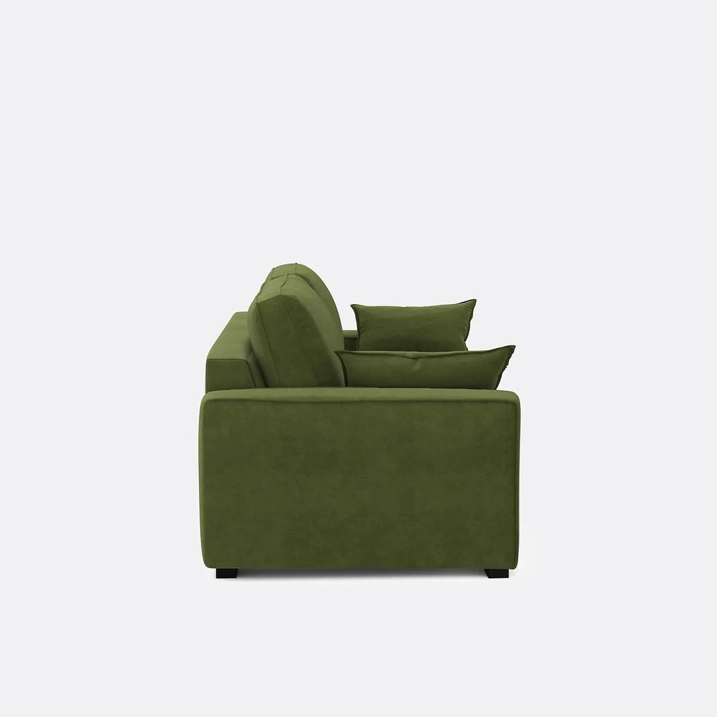 Bank-bed fluweel, mousse Cécilia