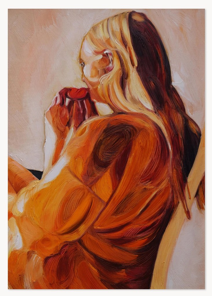 Poster Blood oranje