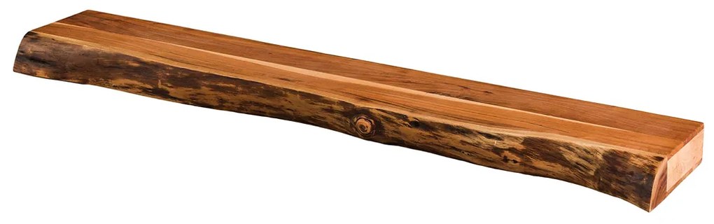 Boomstam Wandplank 150 Cm - 150x25x8cm.