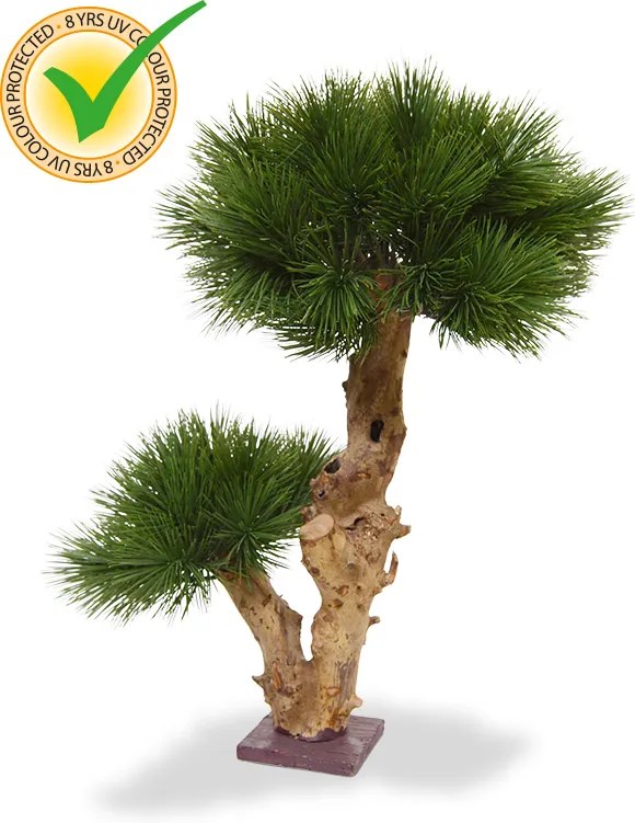 Pinus Bonsai kunstboom 55 cm op voet - uv bestendig