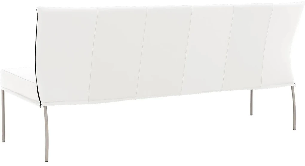 Goossens Eetkamerbank Funk, Zonder arm, 210 cm breed