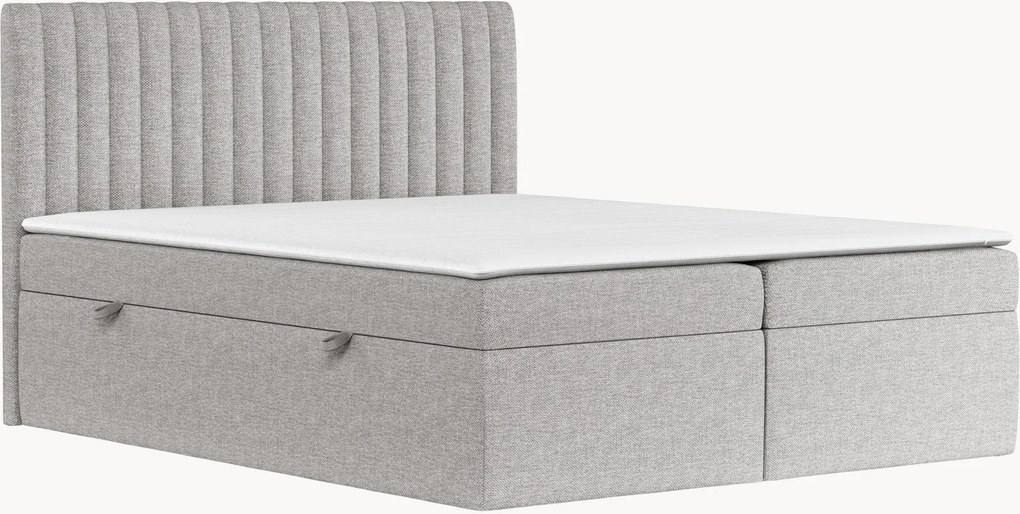 Handgemaakt divan bed Spencer met opbergruimte, H2