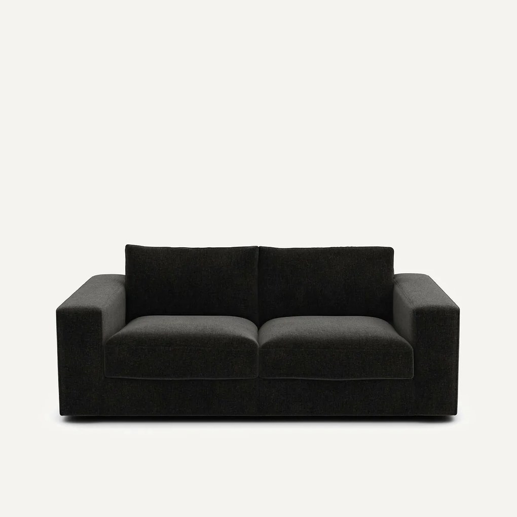 Compacte bank 3-zit in fluweel, Skander