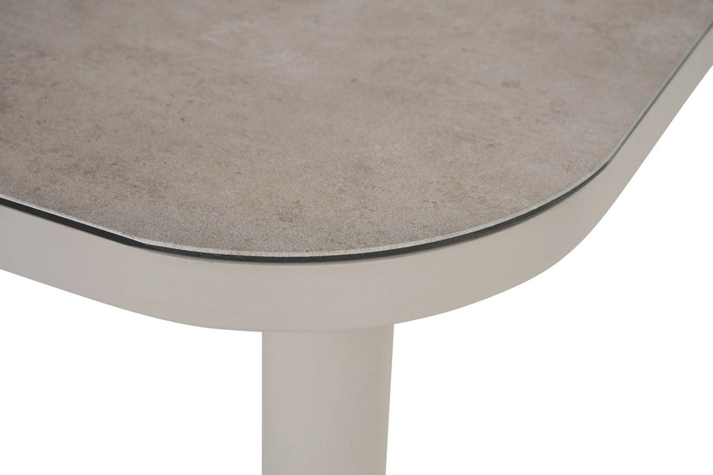 Loungeset tuin 5 personen Aluminium Zand/Beige Domani Furniture Sylva