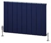 Eastbrook Withington radiator 85x60cm aluminium 889W blauw