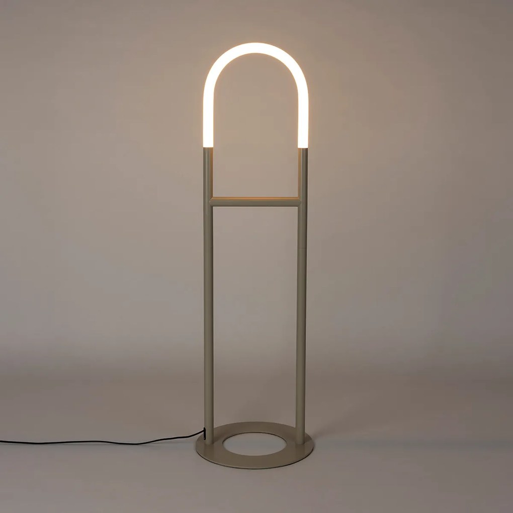 Zuiver Arch Beige Design Vloerlamp Beige Boog