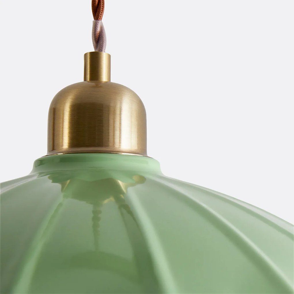 Geschulpte ijzeren metalen hanglamp, Festonia