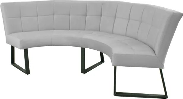 Eetkamerbank - Amsterdam - stof Element lichtgrijs 04 - geschikt voor tafel 150 cm
