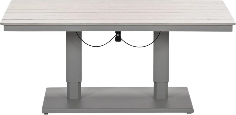 Garden Impressions Brugge verstelbare loungetafel 150x87 cm - taupe