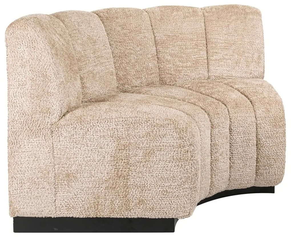 Richmond Interiors Hillpark Ronde Eetkamerbank Lovely Beige