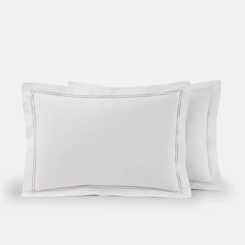 Kussensloop in zuiver perkalkatoen, Palace