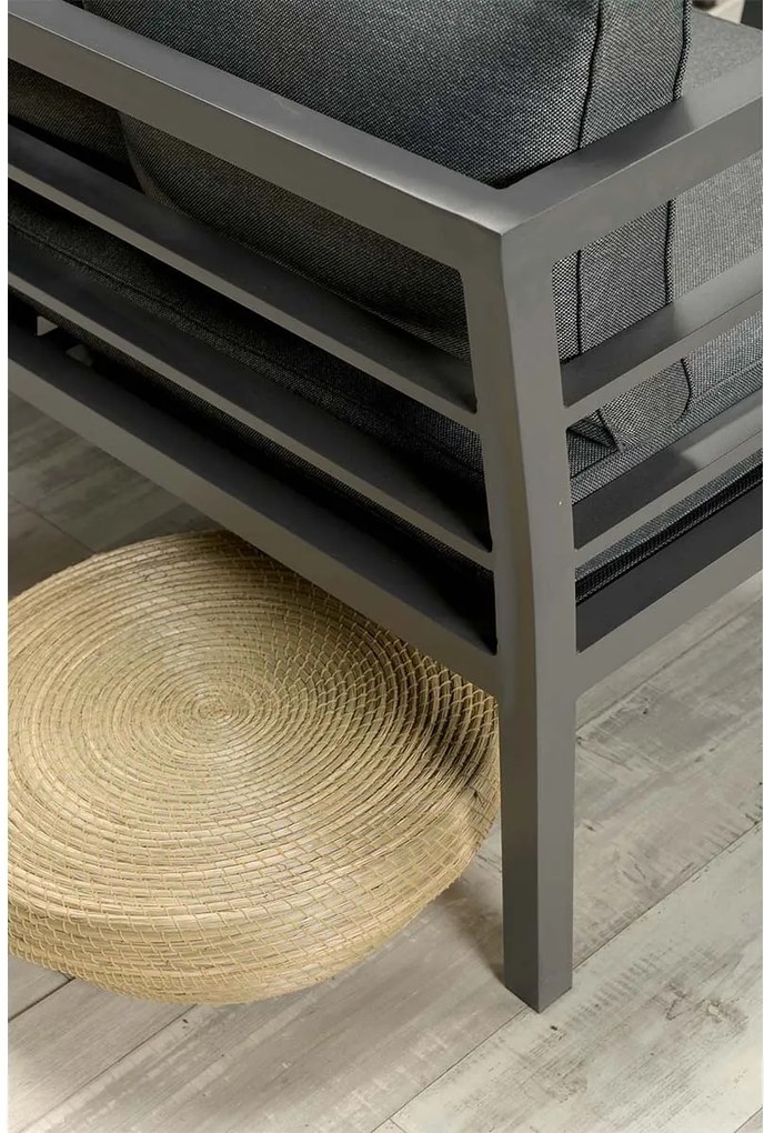 Garden Impressions Blakes lounge dining set 4-delig - donker grijs