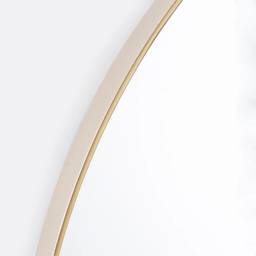 Ronde spiegel, ijzer, diameter 60 cm, IODUS