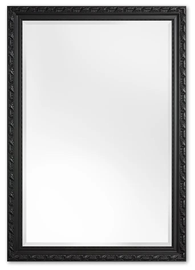 Barok Spiegel 101x131 cm Zwart - Abigail