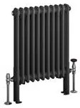 Eastbrook Imperia 2 koloms radiator 50x60cm 704W antraciet