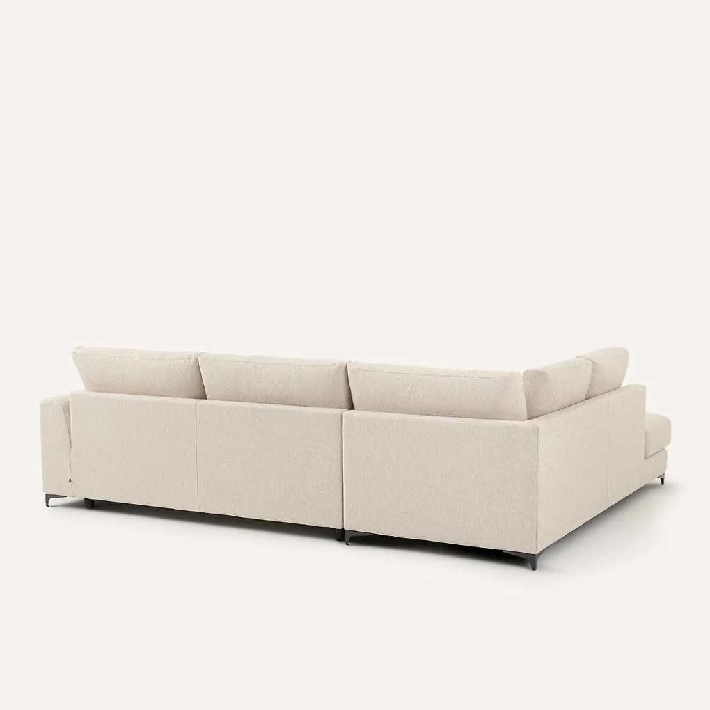 Hoekslaapbank links badstof, Marsile