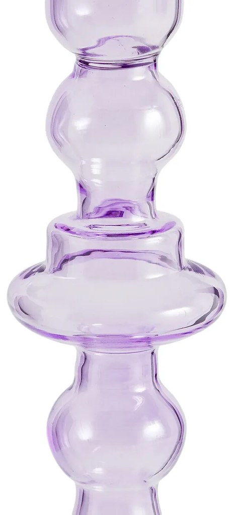 Glazen kandelaar H29 cm, Chilava